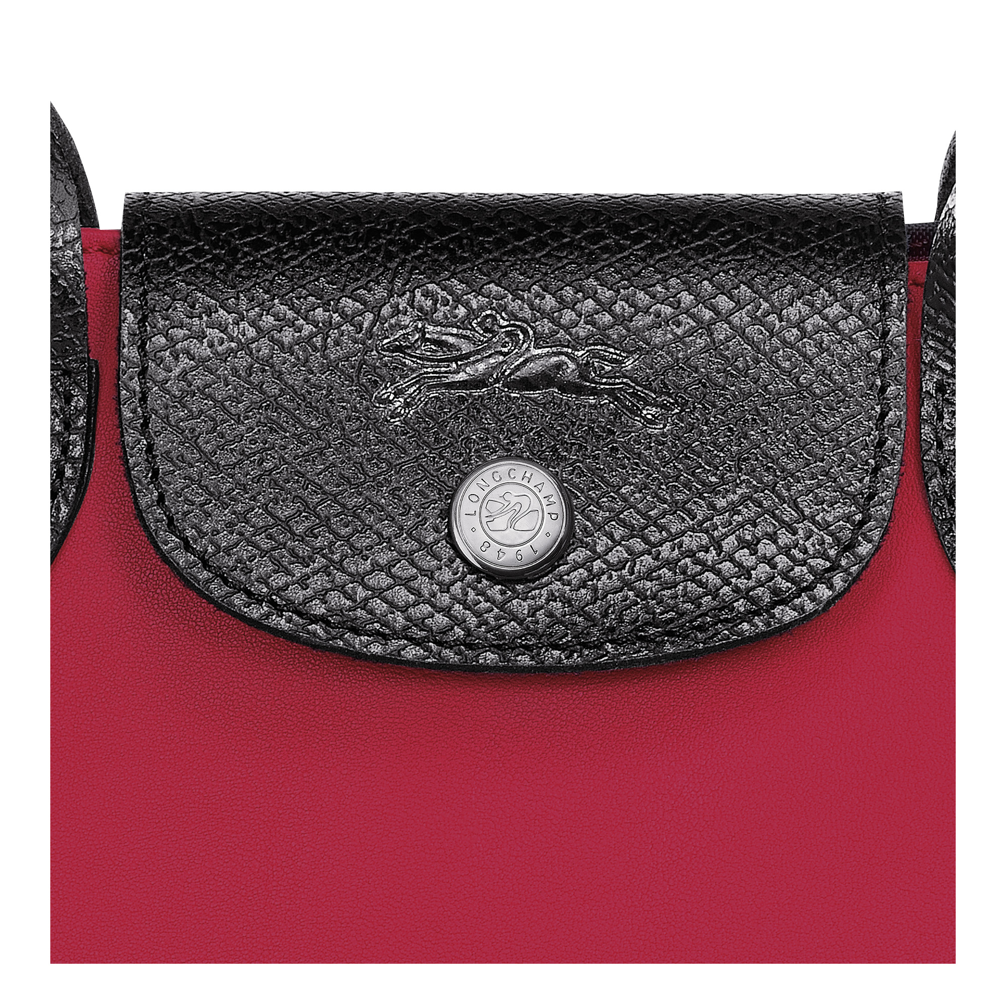 Cabas Longchamp XS Tote bag Burgundy - Canvas - 3