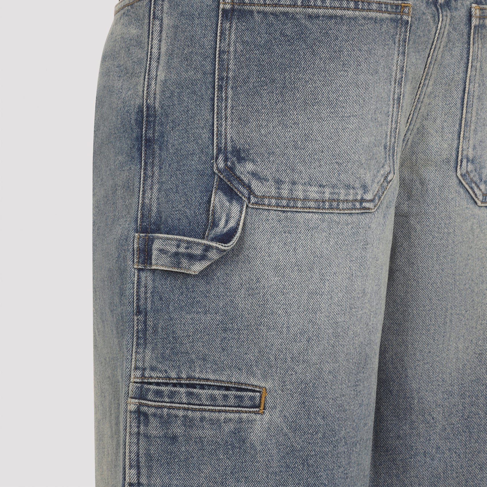 Courreges Baggy Hammer Jeans Women - 3