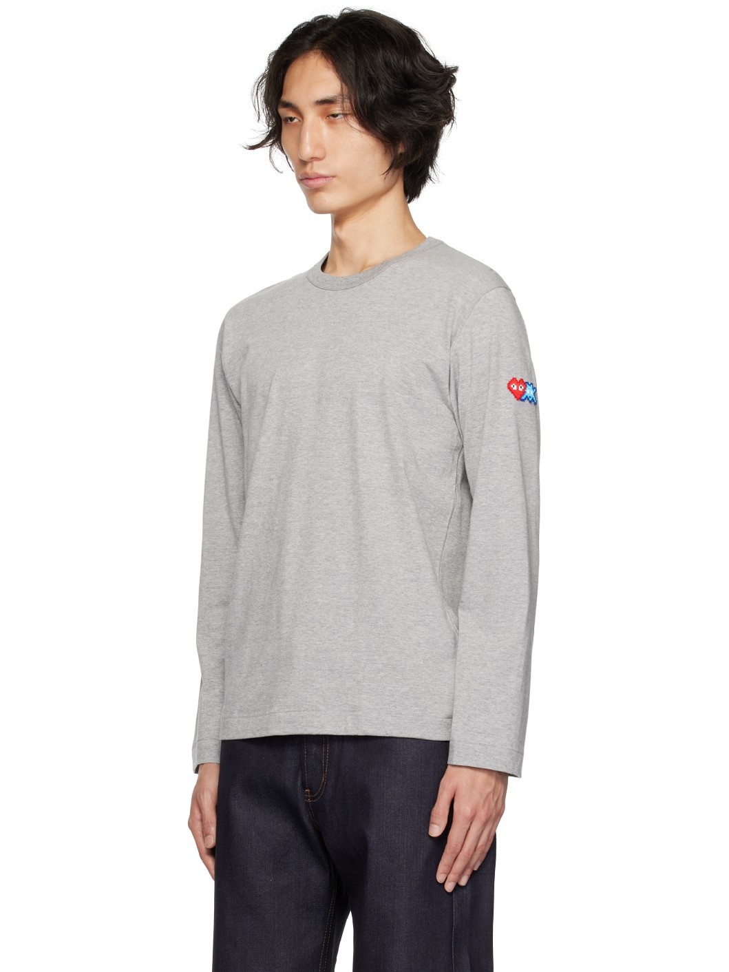 Gray Invader Edition Long Sleeve T-Shirt - 4