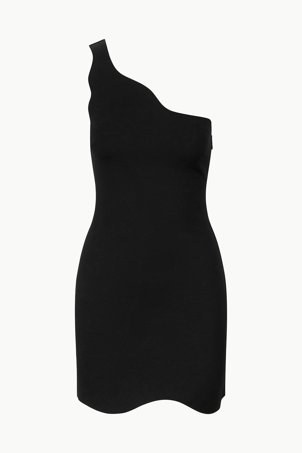 STAUD RIVIERA DRESS BLACK - 1