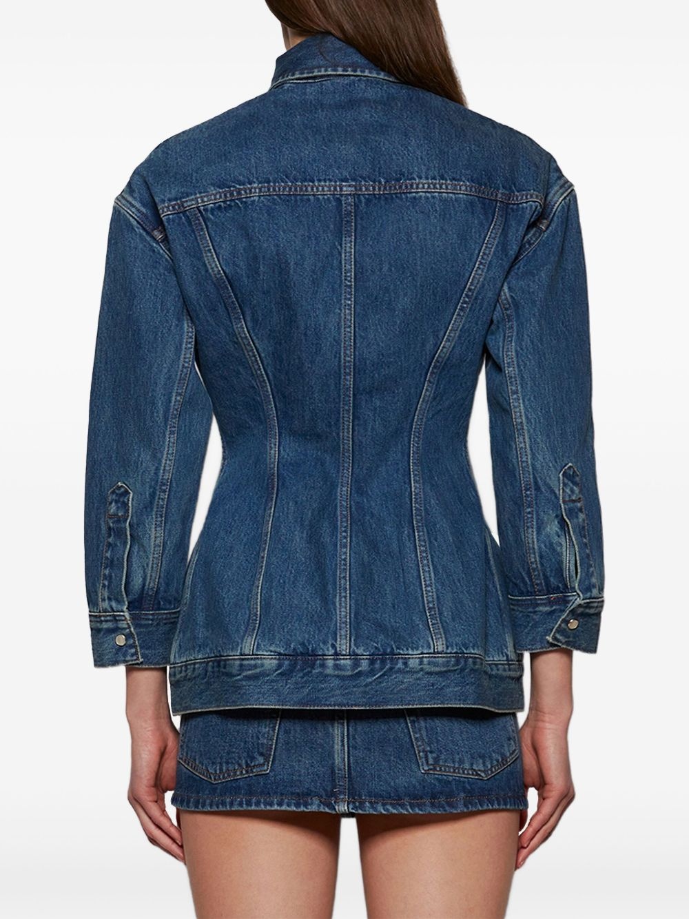 Contour denim jacket - 5