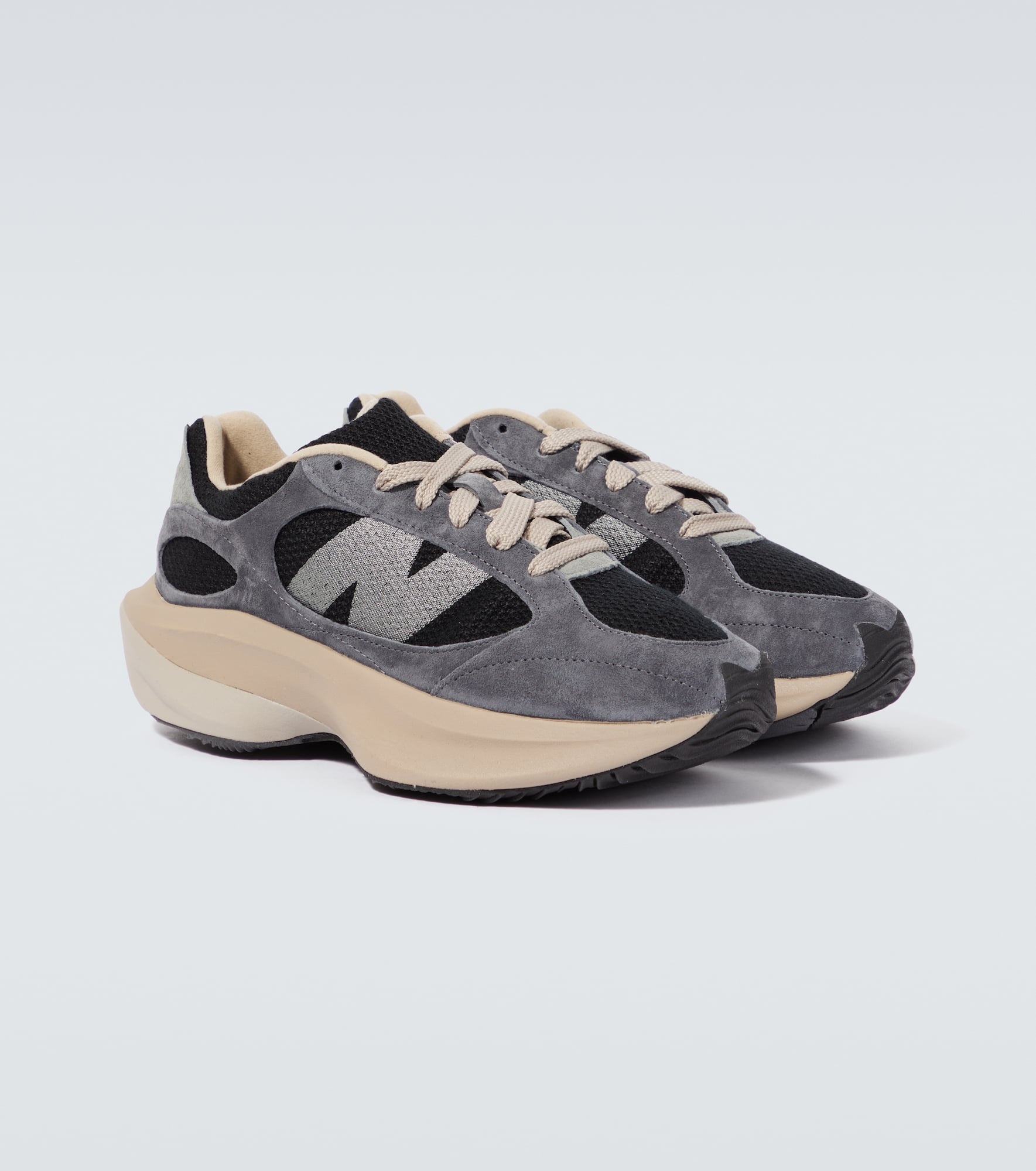 WRPD Runner suede-trimmed sneakers - 5