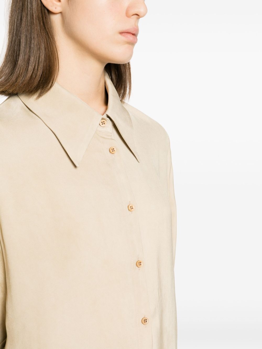 buttoned long-sleeve shirt - 5