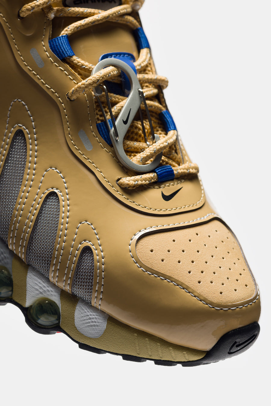 Patta Air Max DN8 SP Sneaker in Club Gold/Game Royal/Metallic Silver - 8