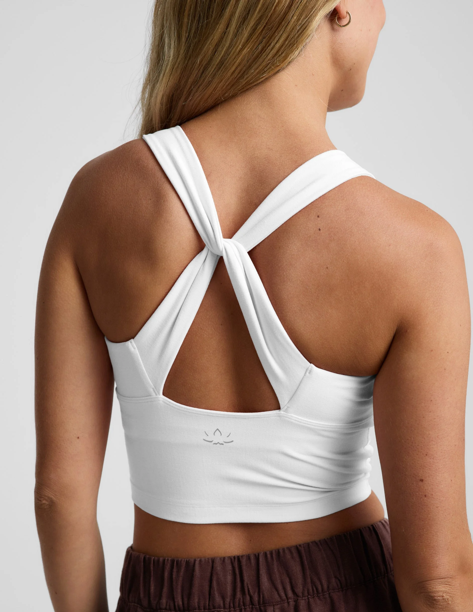 Spacedye™ Twist Through Cropped Tank - 1