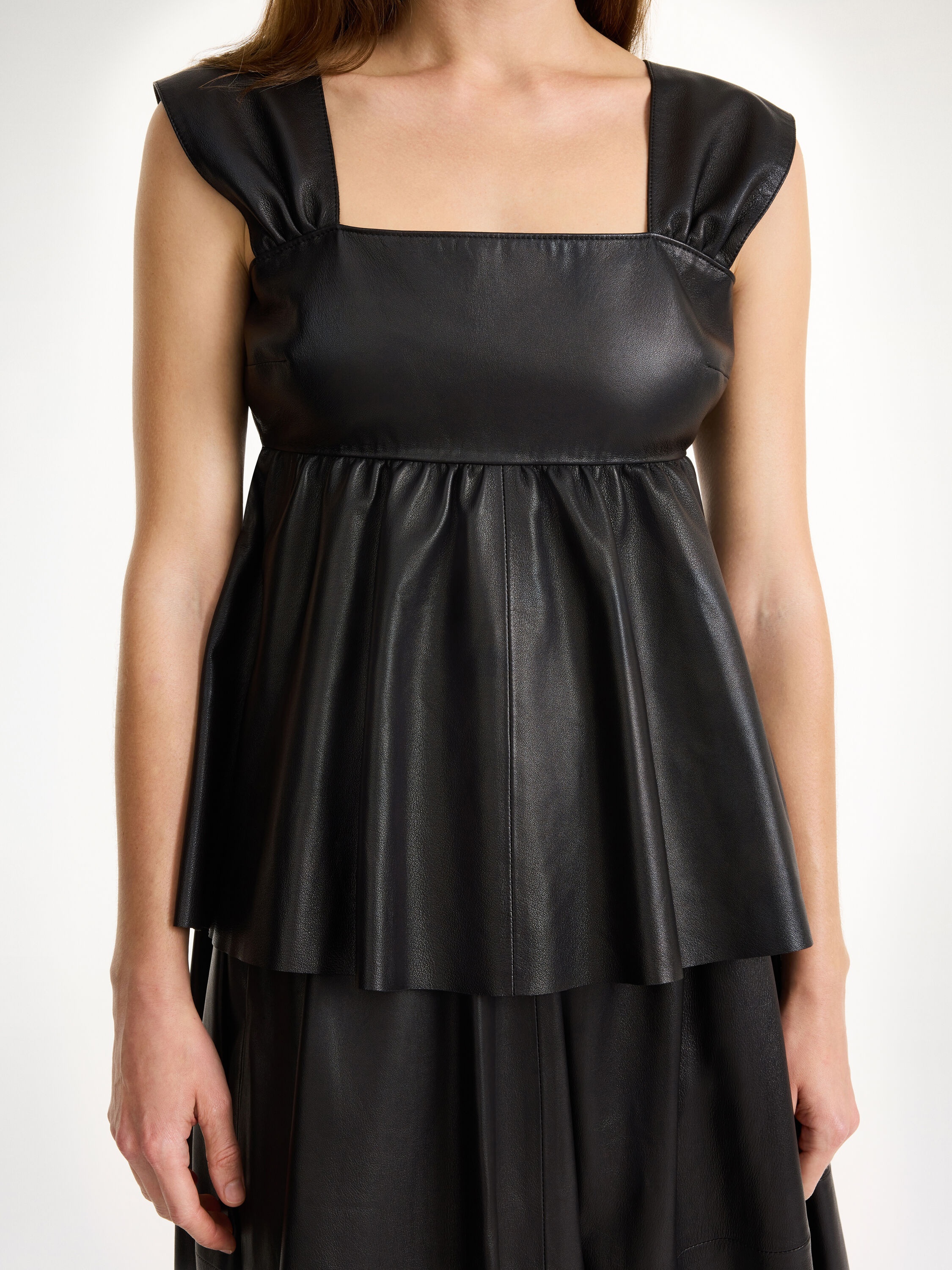 Marcie leather top - 4
