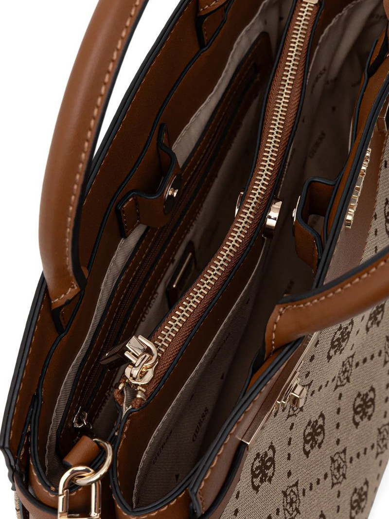Melinda flower charm print tote bag 5