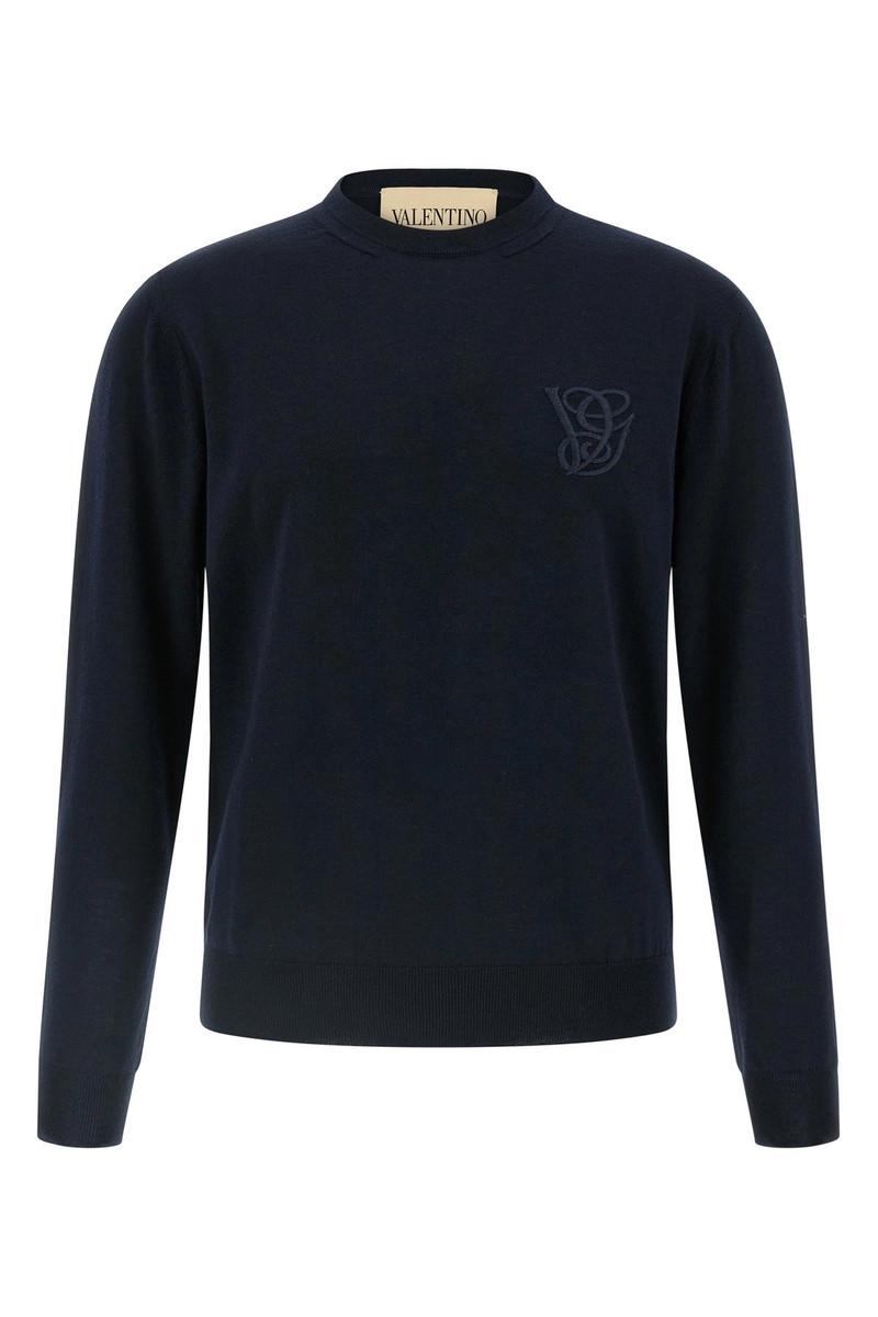 Valentino Garavani logo embroidery sweater 1