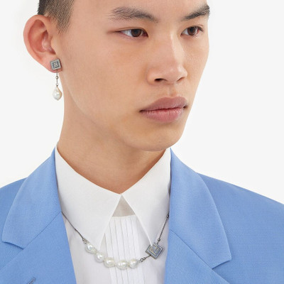 FENDI Silver-colored necklace outlook