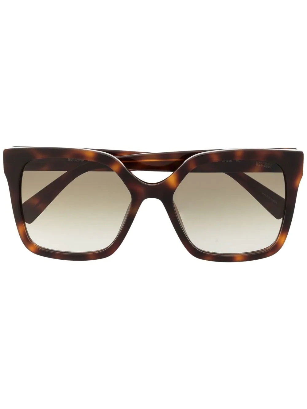 square-frame sunglasses - 1