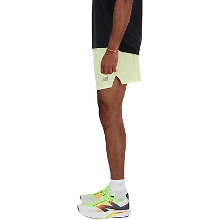 New Balance RC Short 5" 'Spotlight Yellow' MS41286LLT - 6
