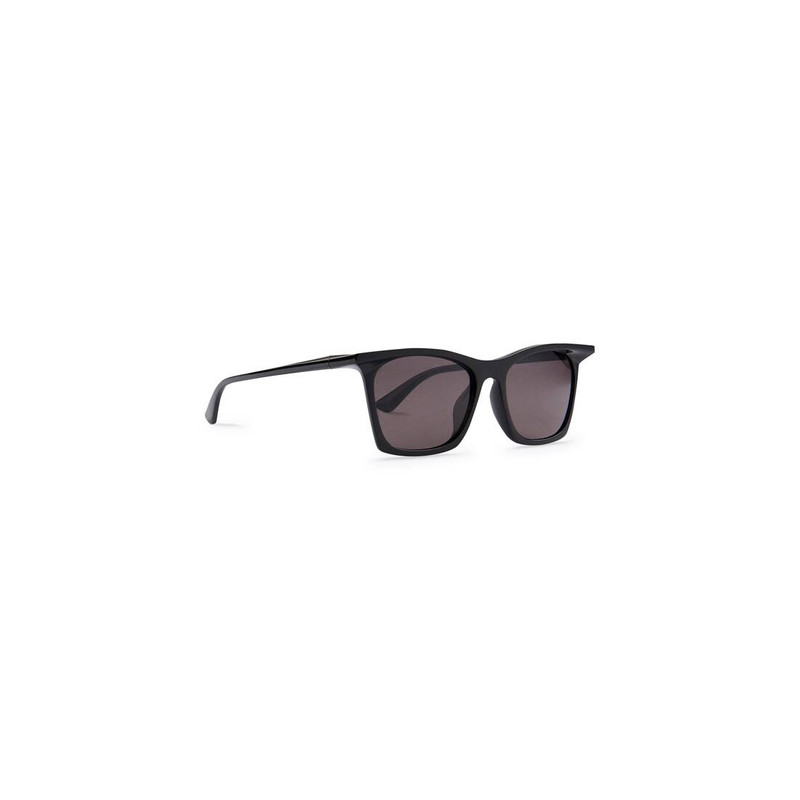 Rim Rectangle Sunglasses Adjusted Fit in Black 4