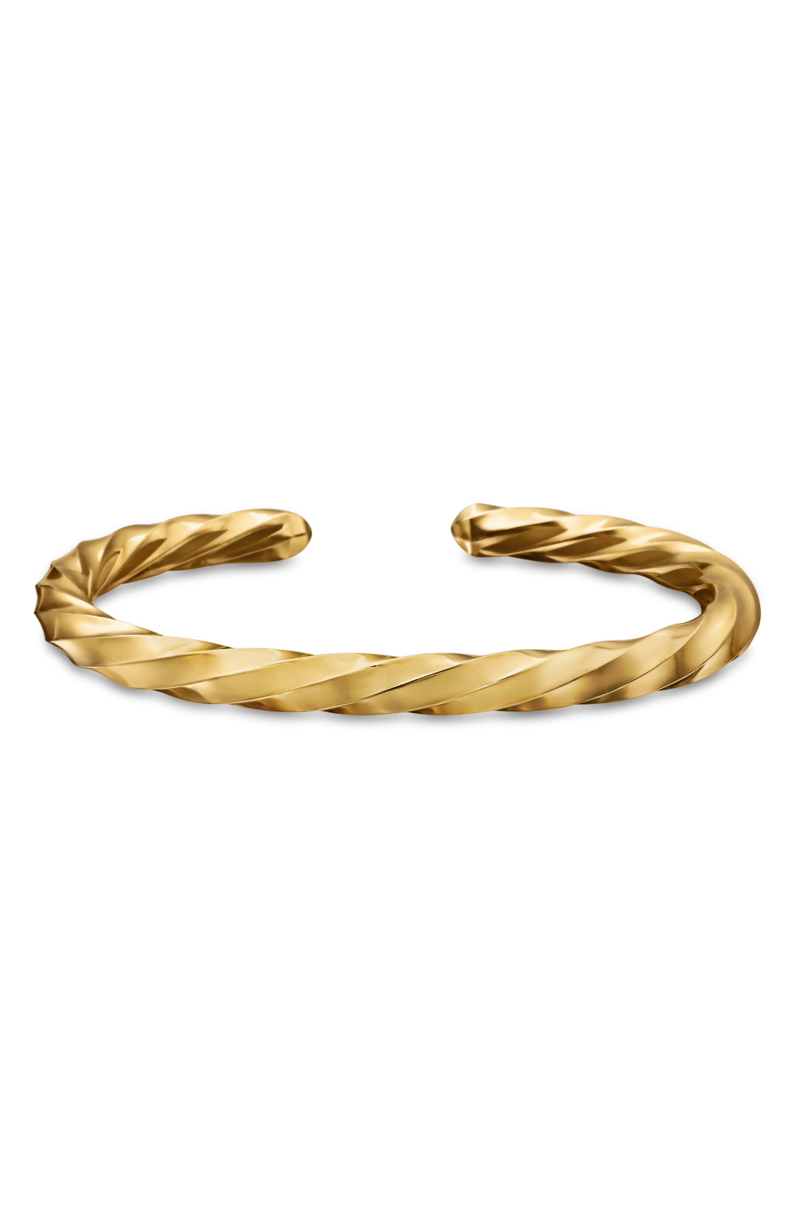 David Yurman Cable Edge® Cuff Bracelet in 18K Yellow Gold, 5.5mm in 18K Gold Recycled at Nordstrom - 5