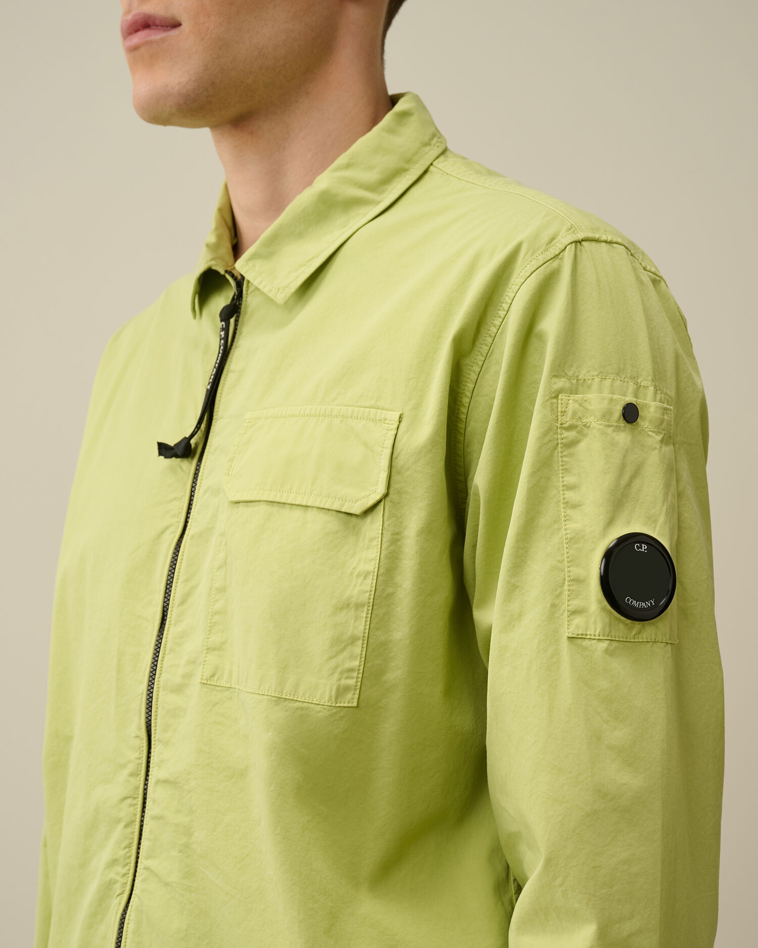 Gabardine Zipped Shirt - 4