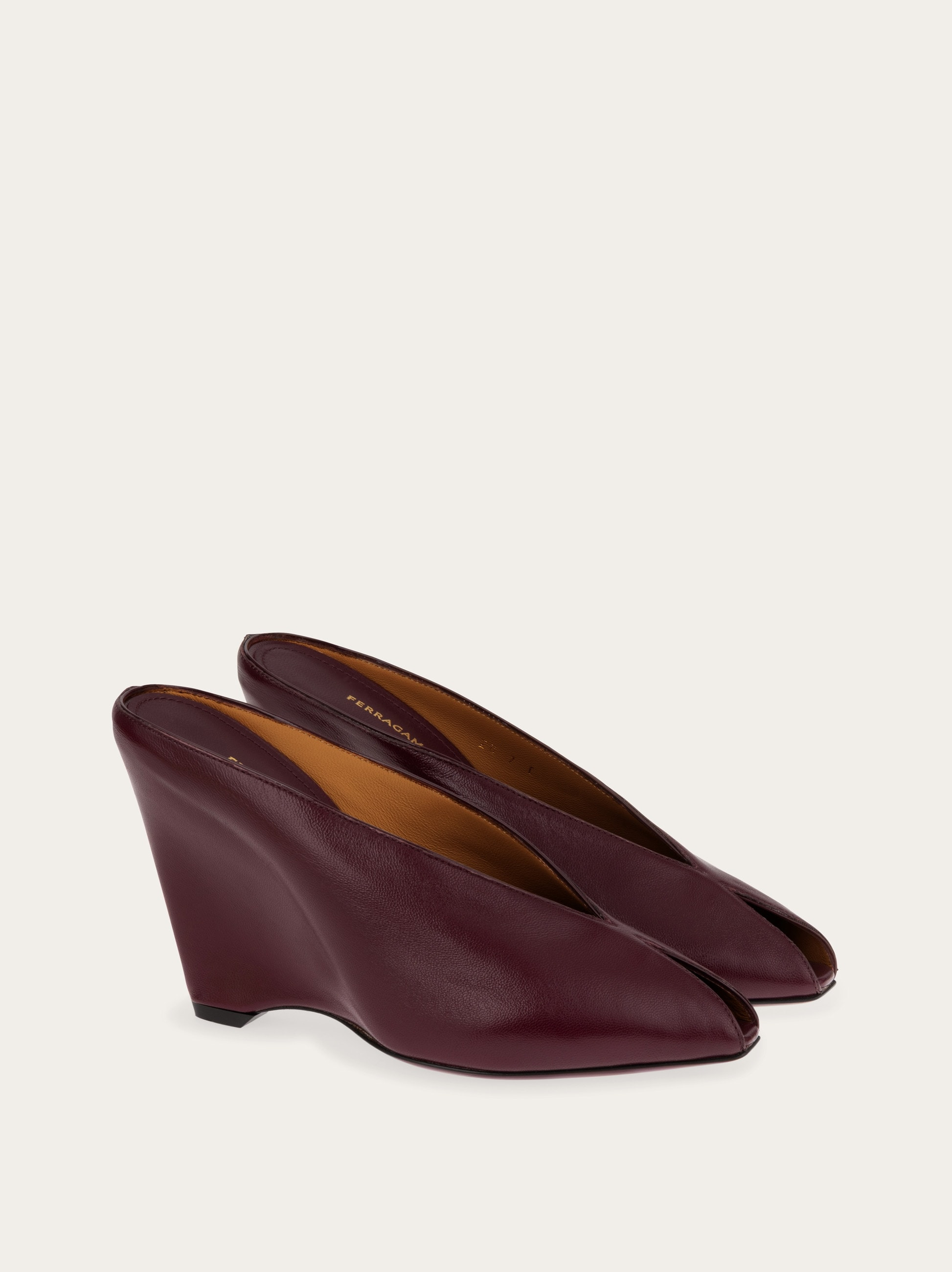 Peep toe mule - 2