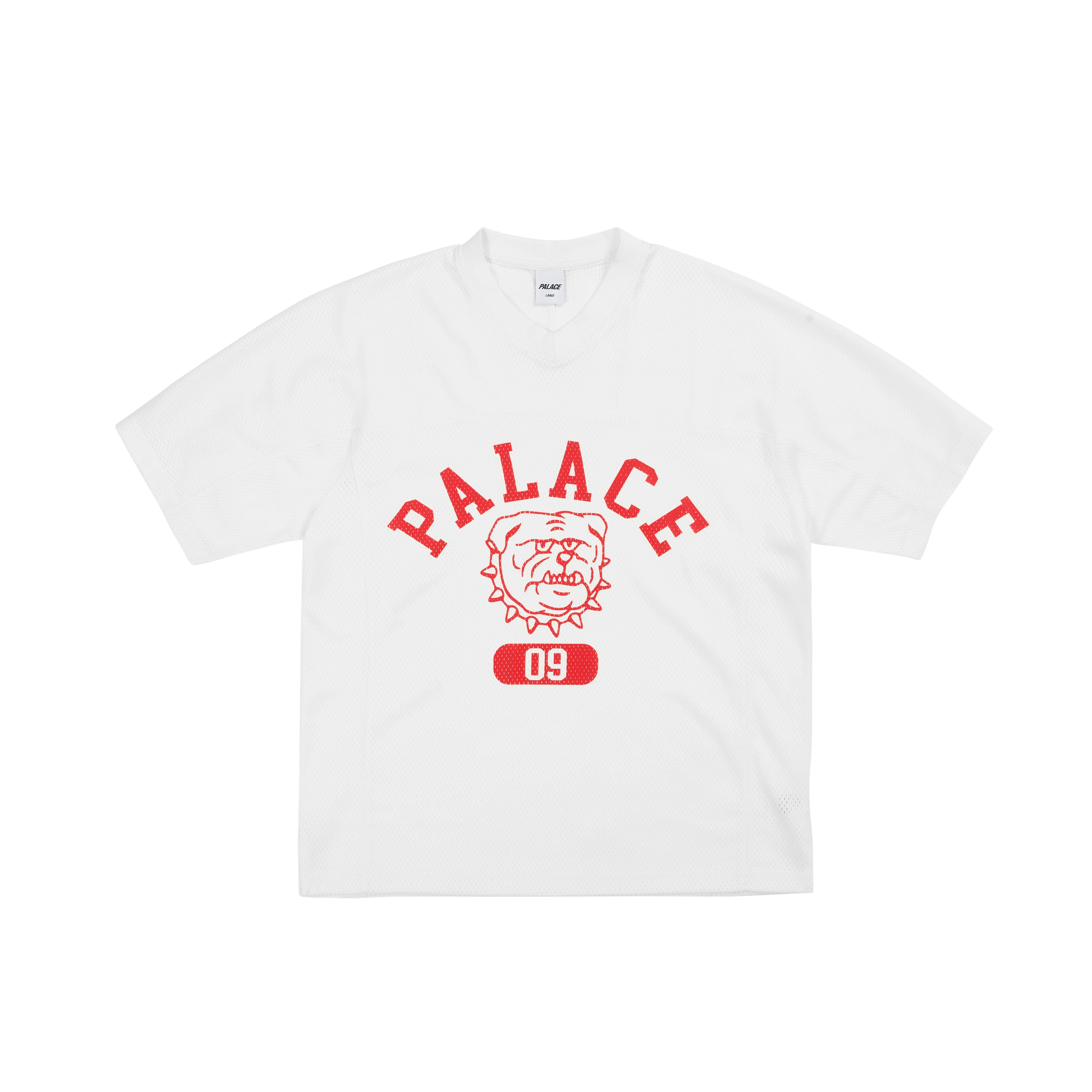 BULLDOG MESH JERSEY WHITE - 1