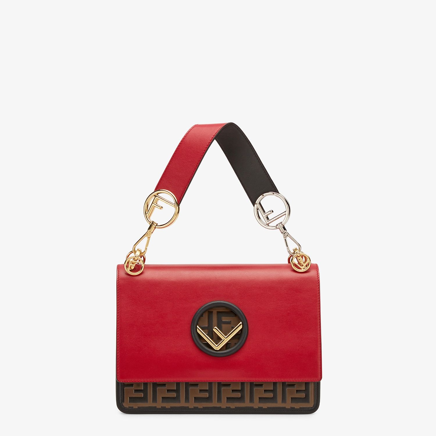 Red leather bag - 1