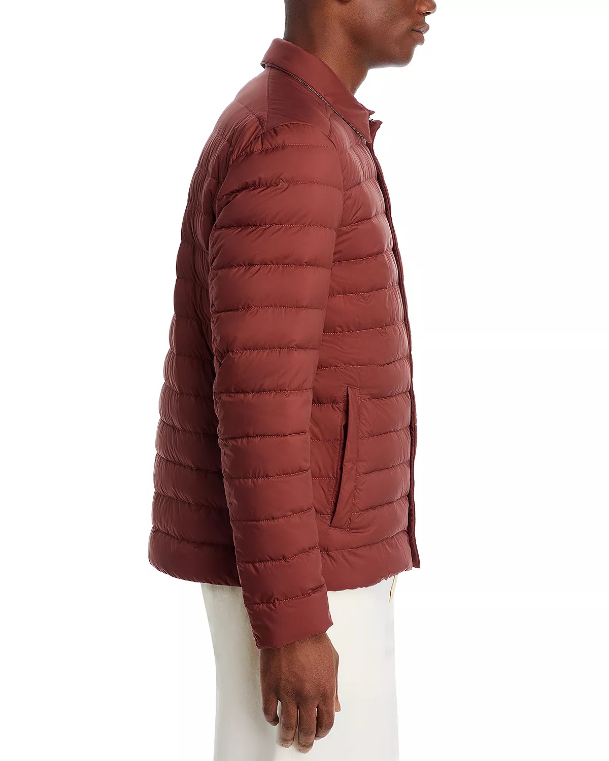 Quilted Down Jacket - 5