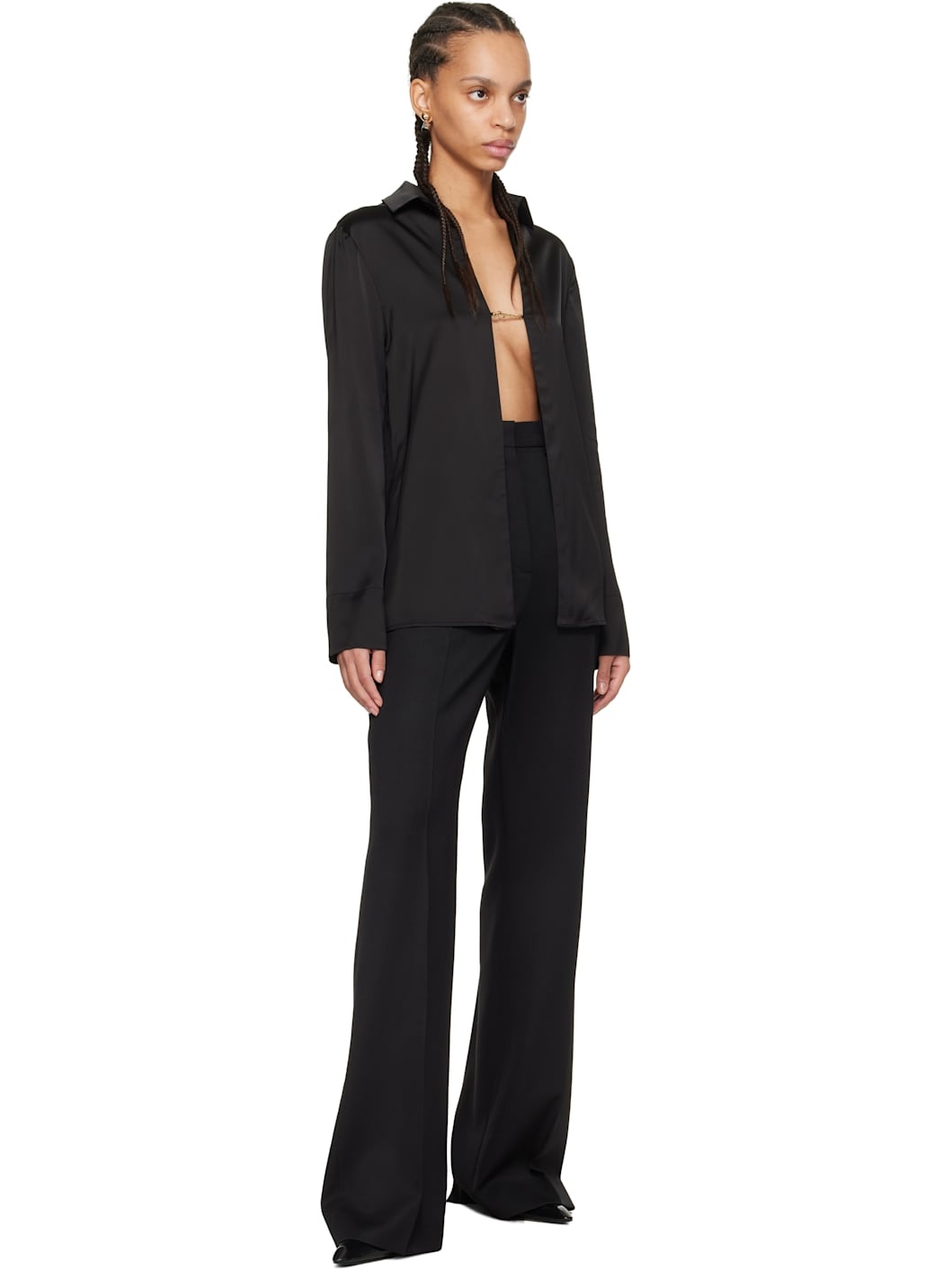 Black La Casa 'The Sauge' Trousers - 4