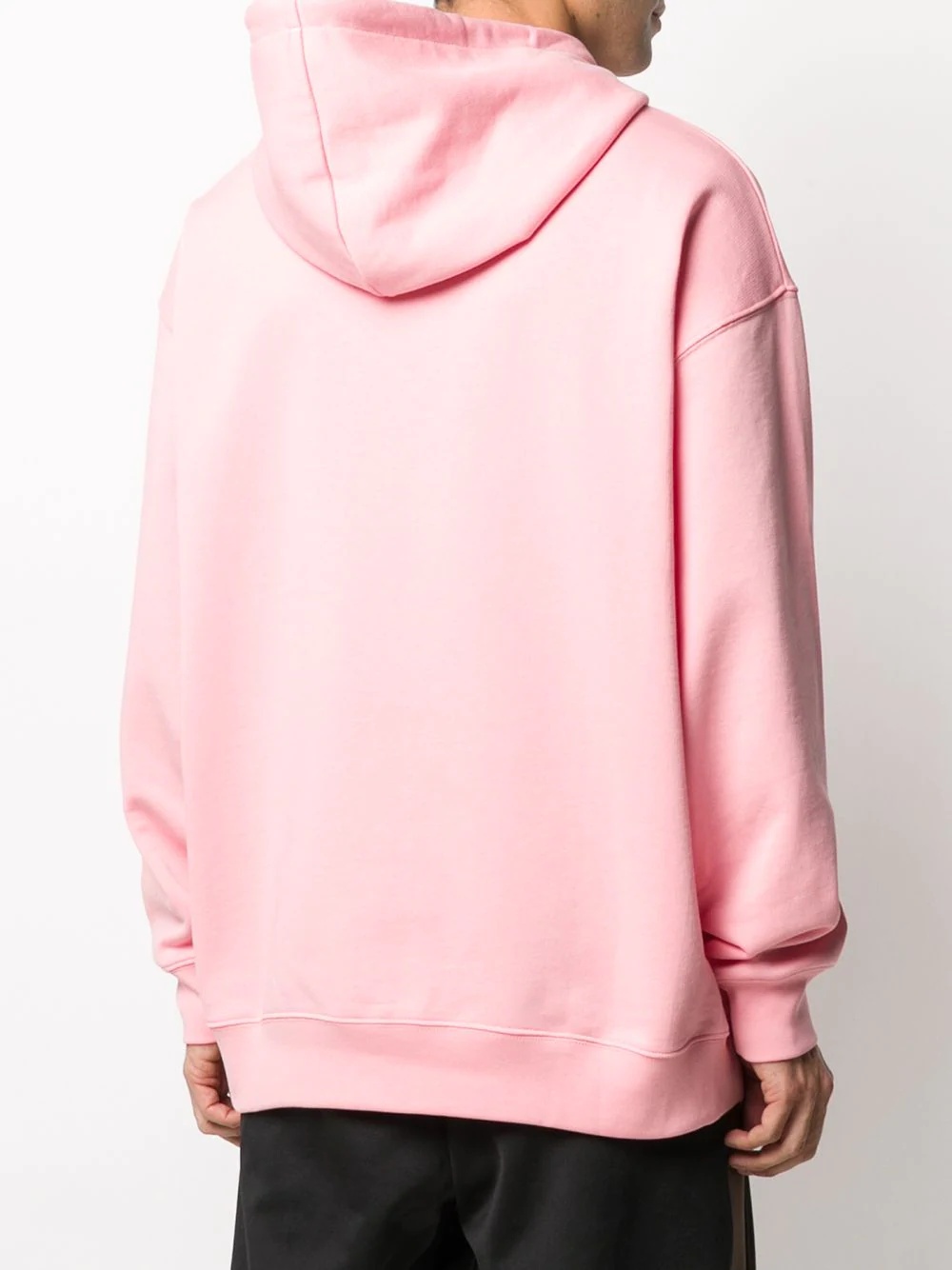 face-patch oversized hoodie - 5