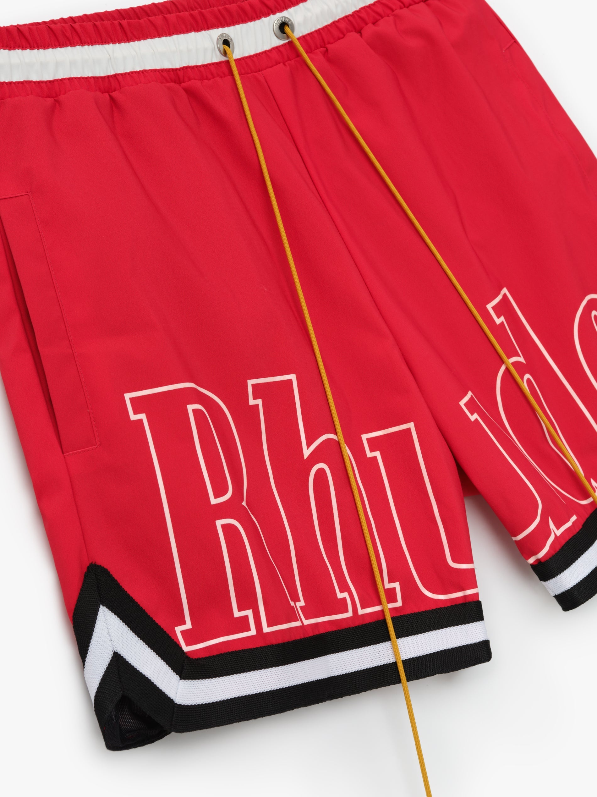 RHUDE BASKETBALL SWIM TRUNKS - 5