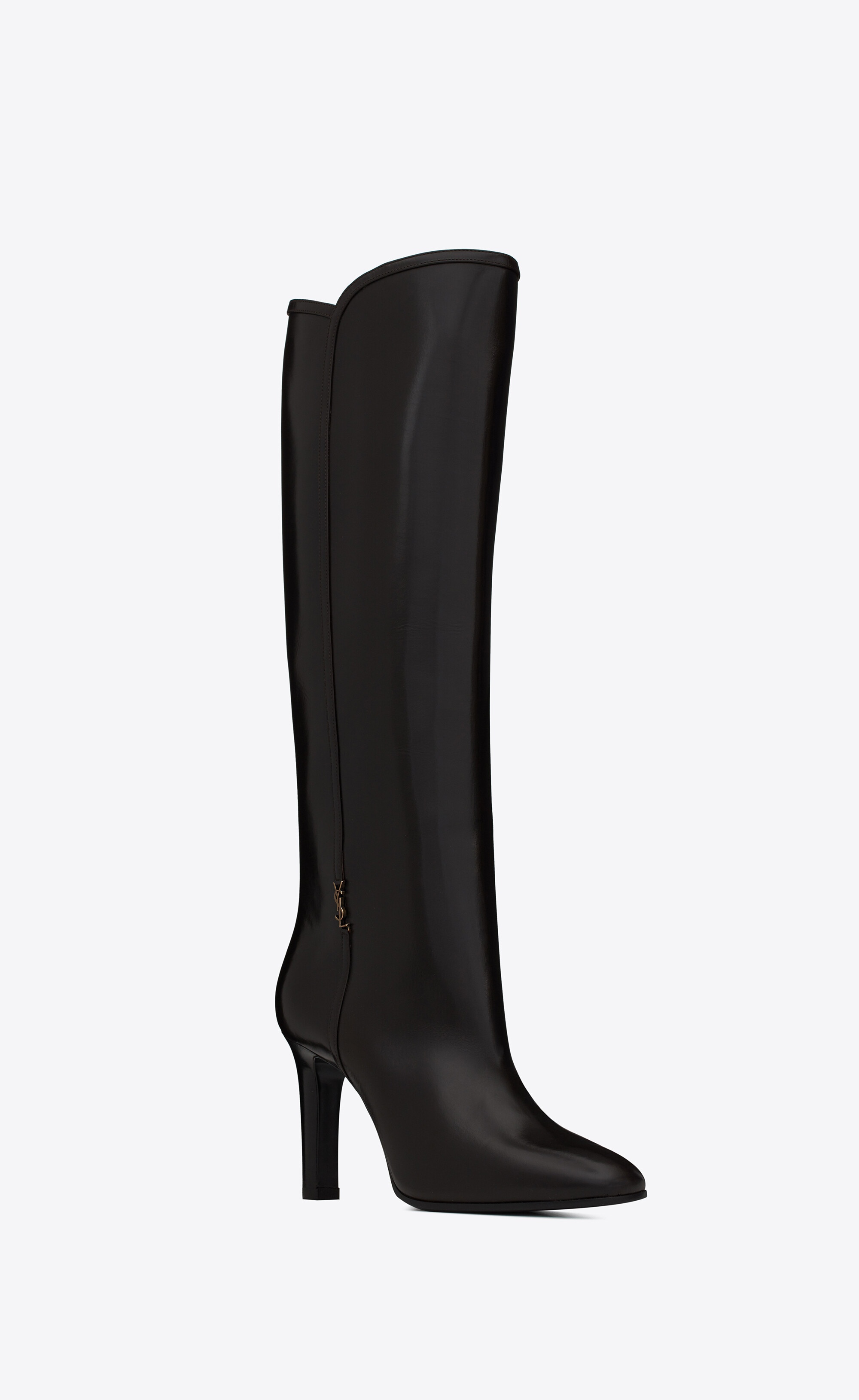 jane monogram boots in smooth leather - 8