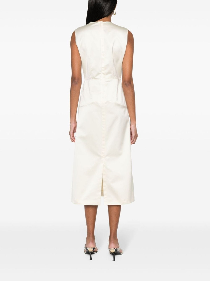 satin midi dress 4