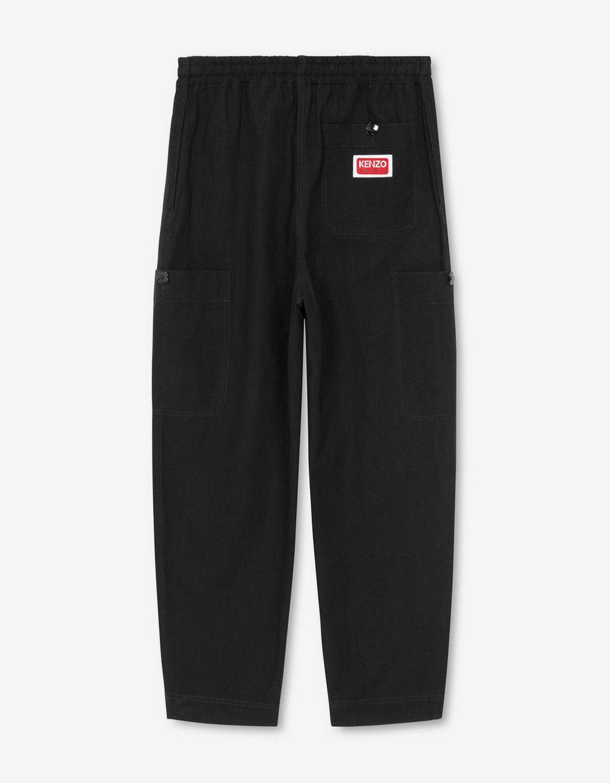 Kenzo Black Cargo Joggers - 8