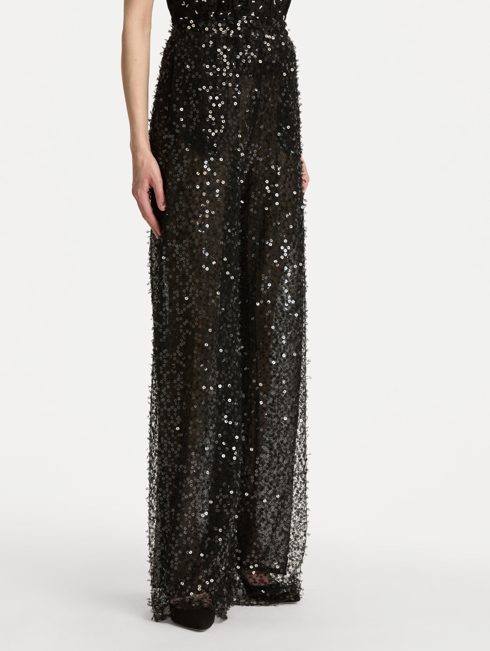FLOATING SEQUIN PANT - 5
