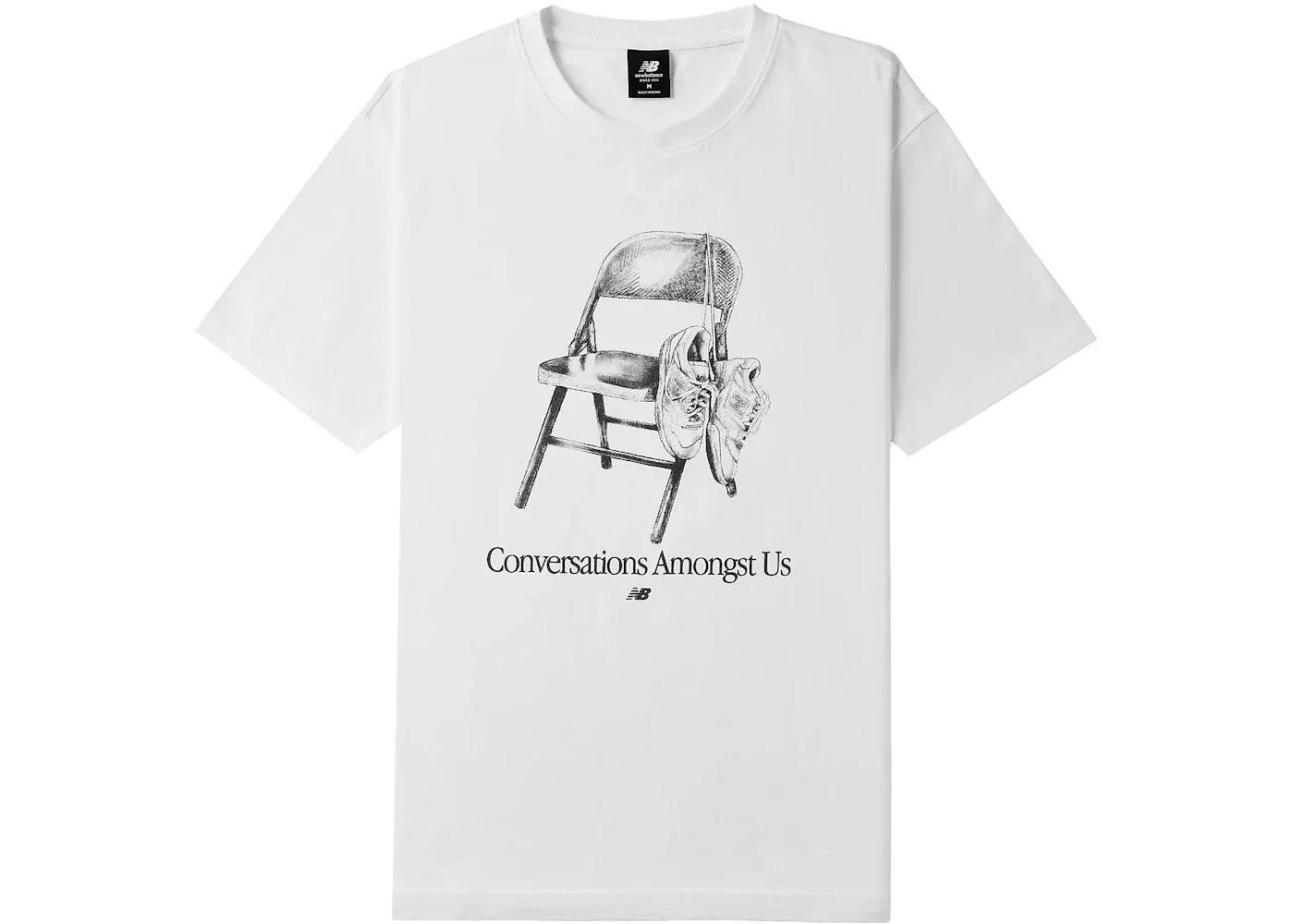 New Balance Conversations Amongst Us Heavyweight Tee White - 1