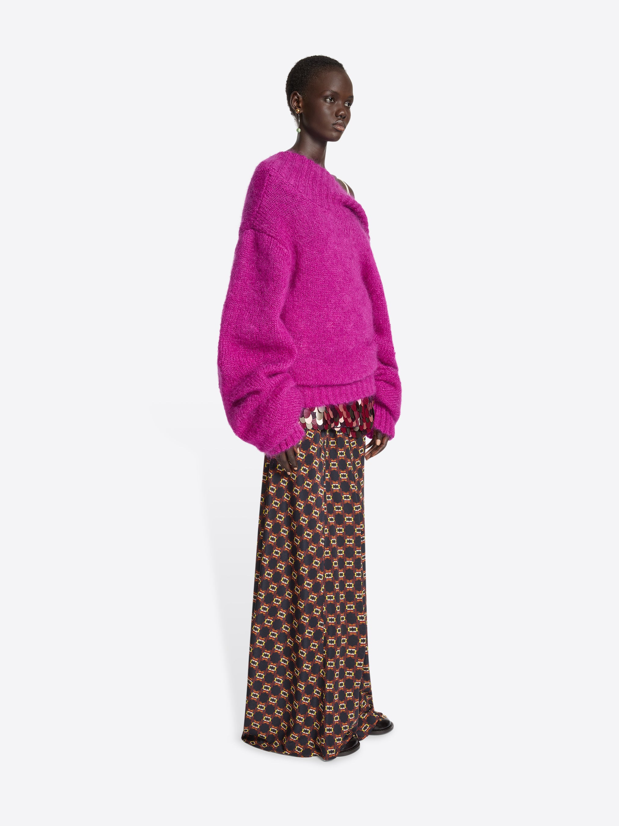 OVERSIZED MOHAIR SWEATER - 3