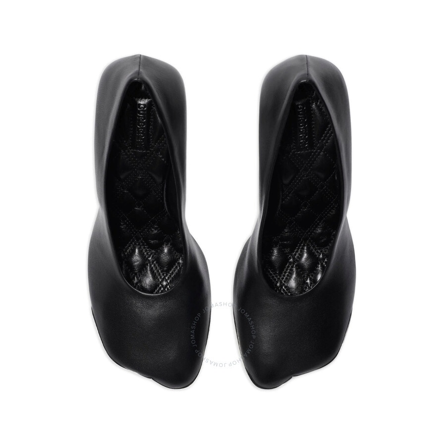 Burberry Duck 90mm Leather Pumps - 4