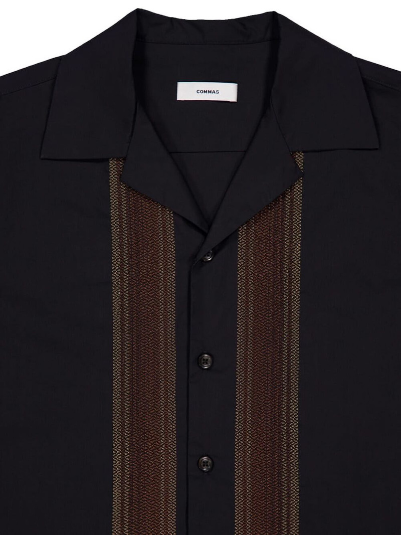gradient zigzag embroidered shirt 3