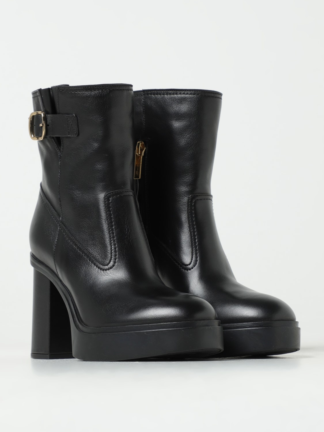 Santoni leather ankle boots - 2