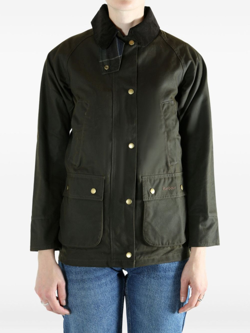 Barbour buttoned-pocket jacket outlook