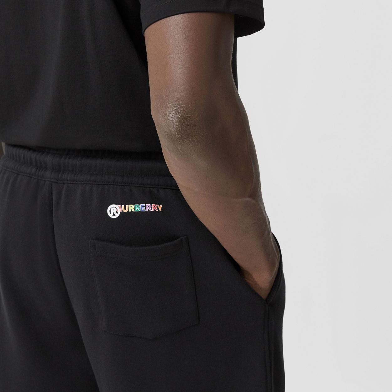 Rainbow Appliqué Cotton Drawcord Shorts – Unisex - 10