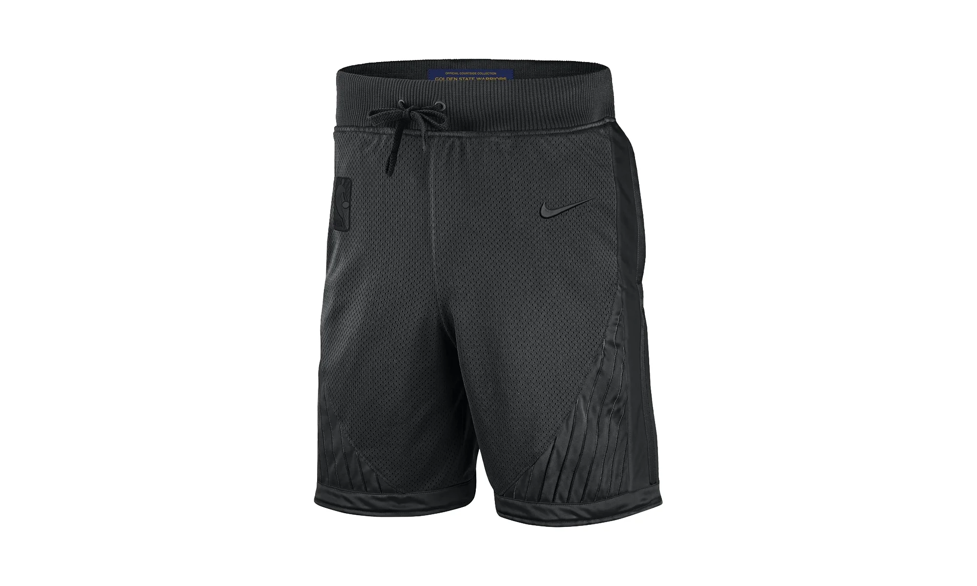 NBA Golden State Warriors Courtside Icon Shorts "Black" AJ9168 010 - 1