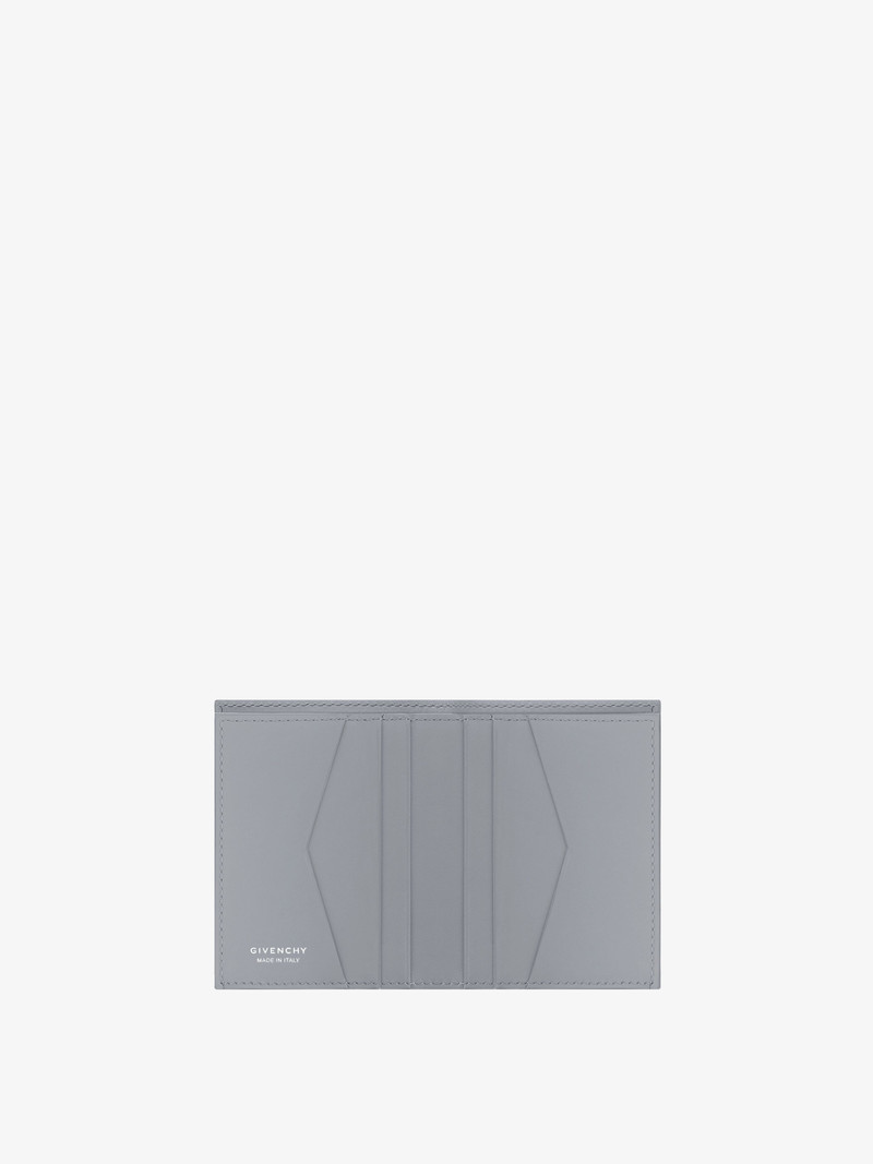 Givenchy GIVENCHY CARD HOLDER IN 4G MICRO LEATHER outlook