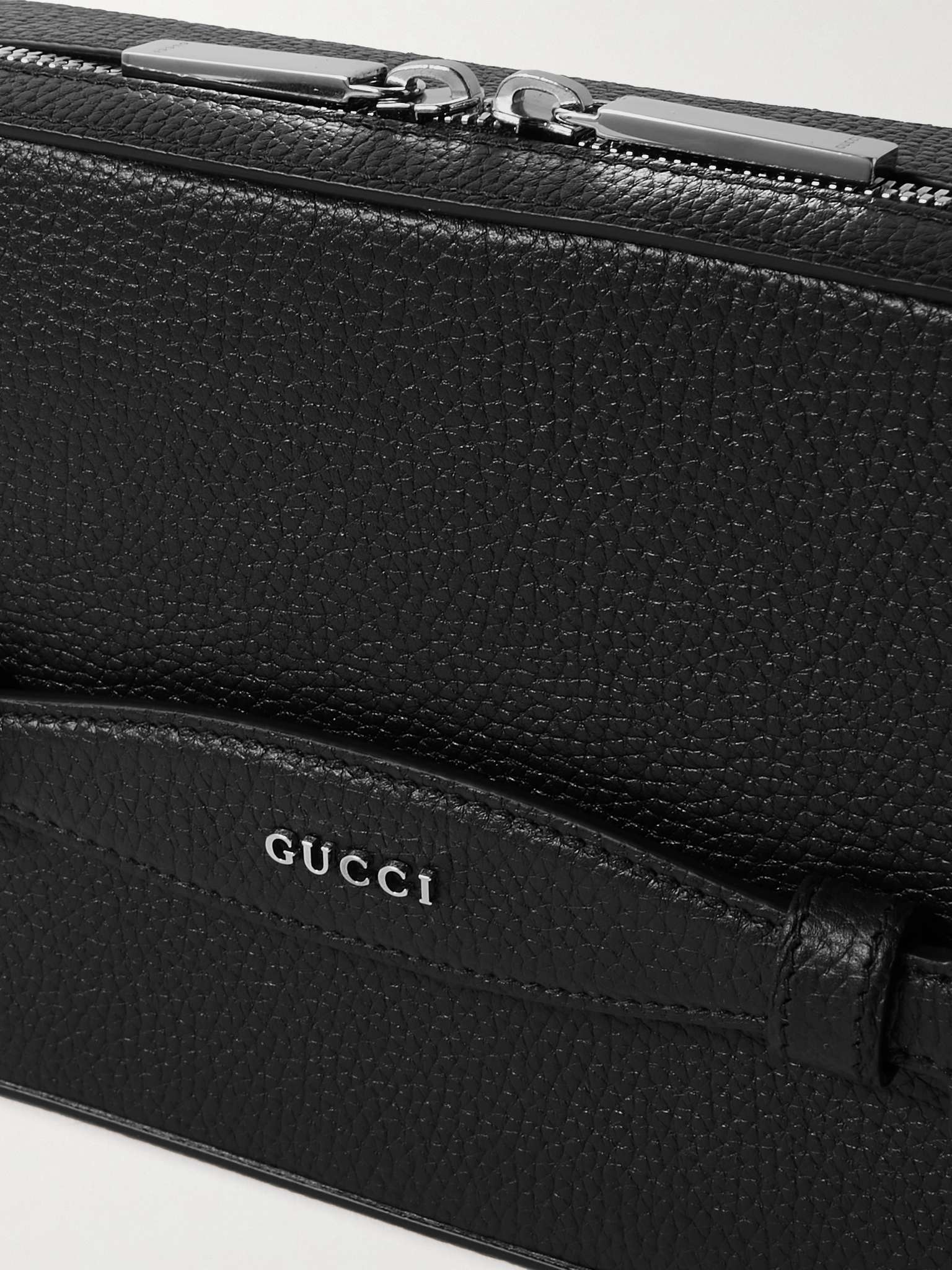 Mini Full Grain-Leather Messenger Bag - 5