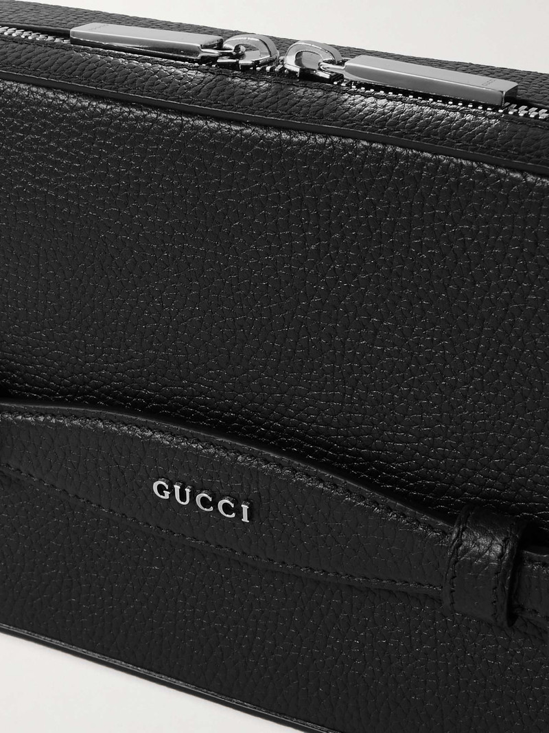 Mini Full Grain-Leather Messenger Bag 5