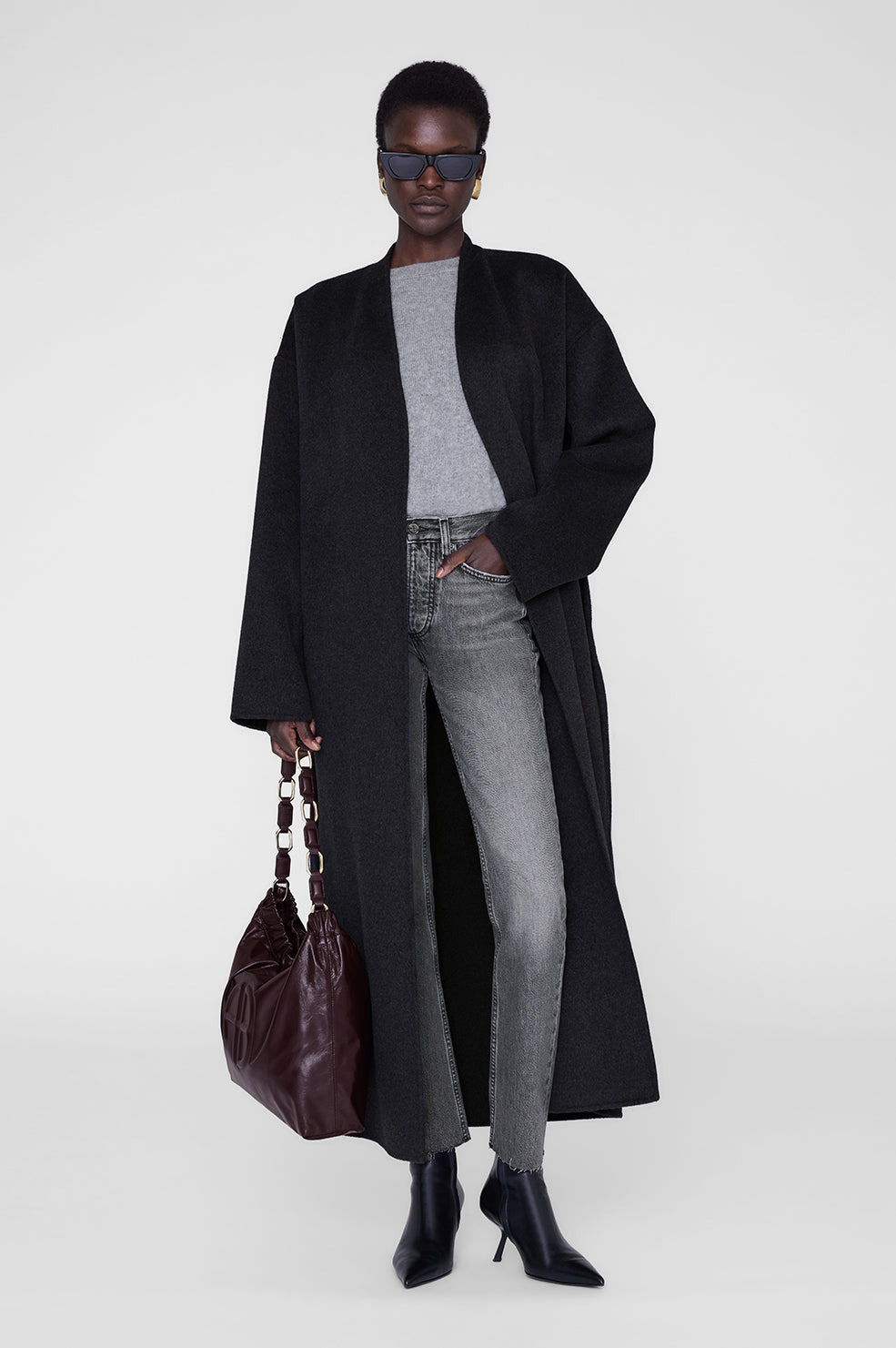 Kate Shoulder Bag - Bordeaux - 2