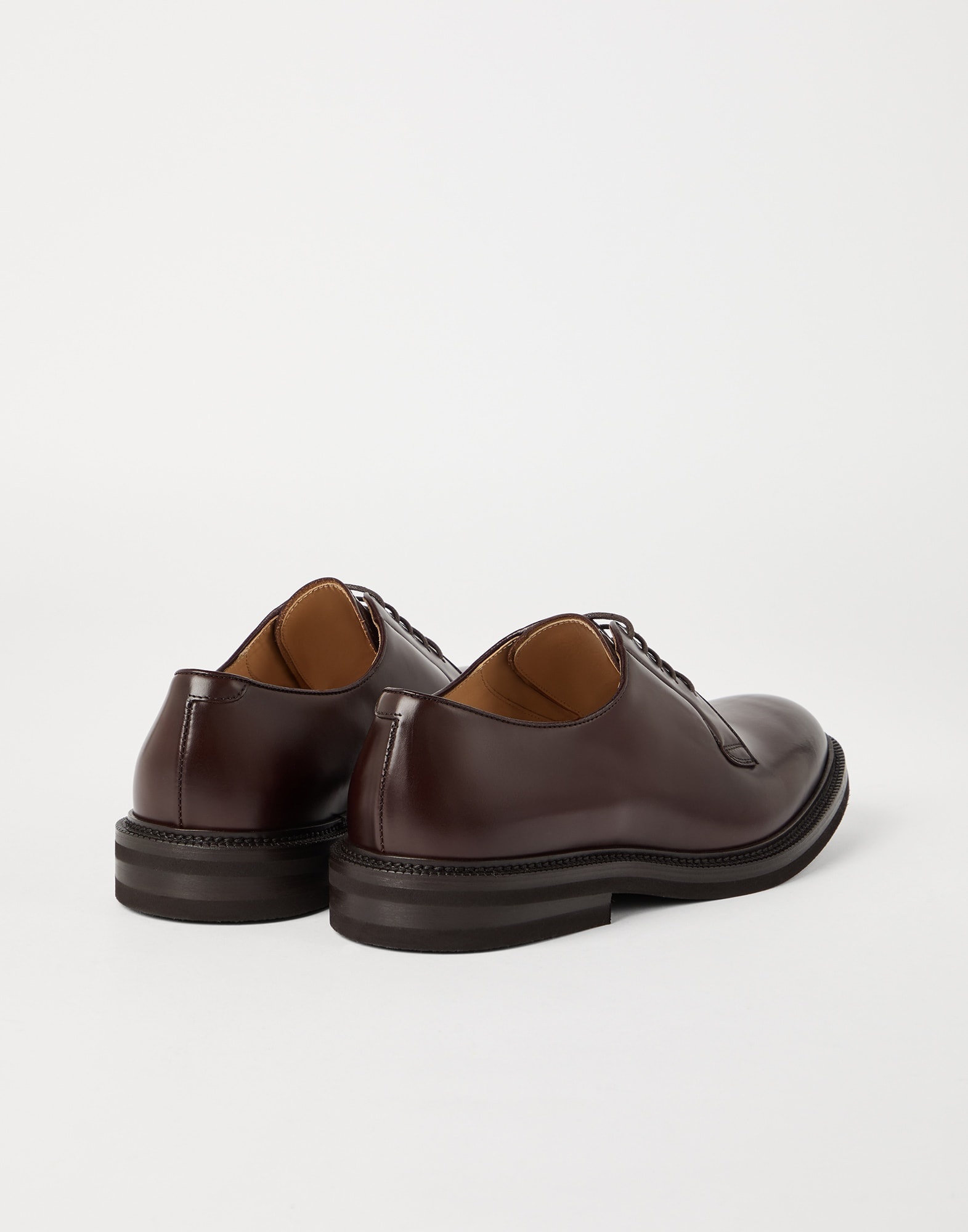 Aged calfskin Derbys - 2