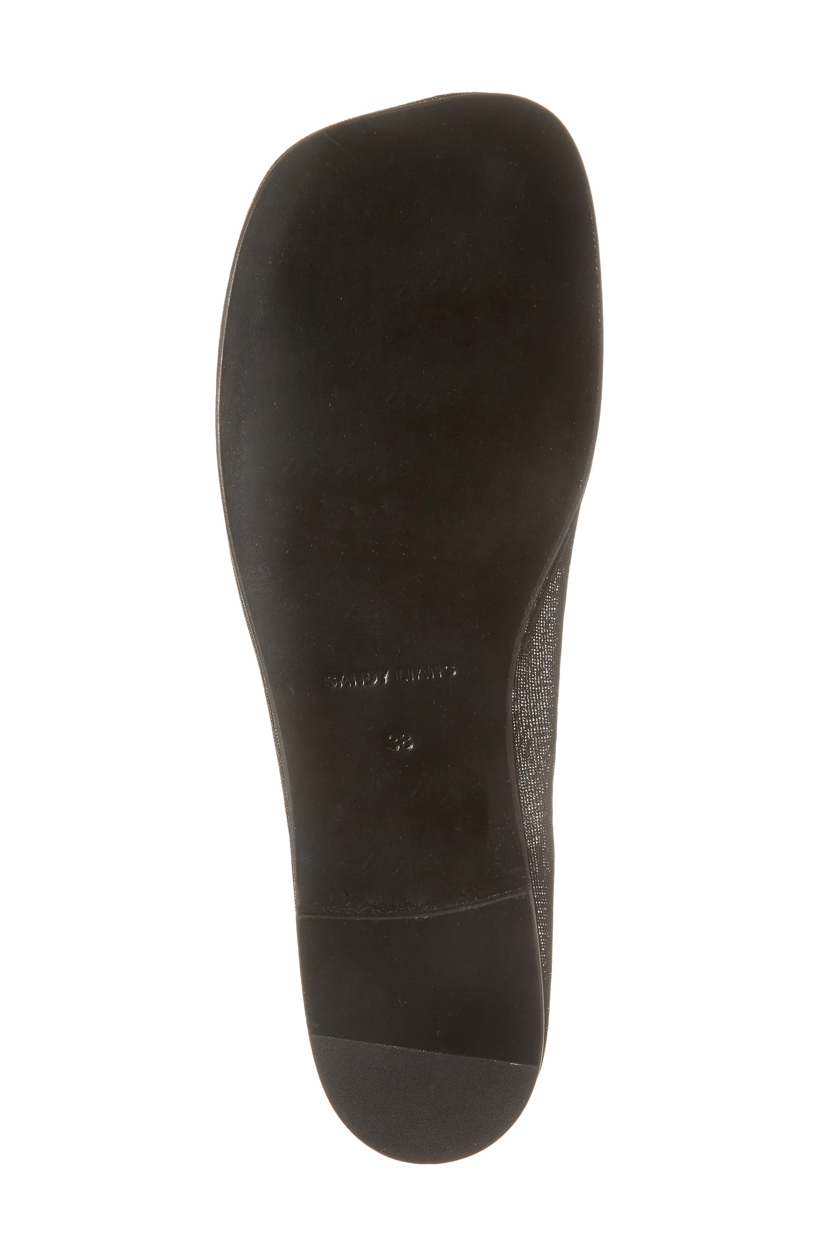 Sandy Liang Mesh Mary Jane Flat in Black at Nordstrom - 6