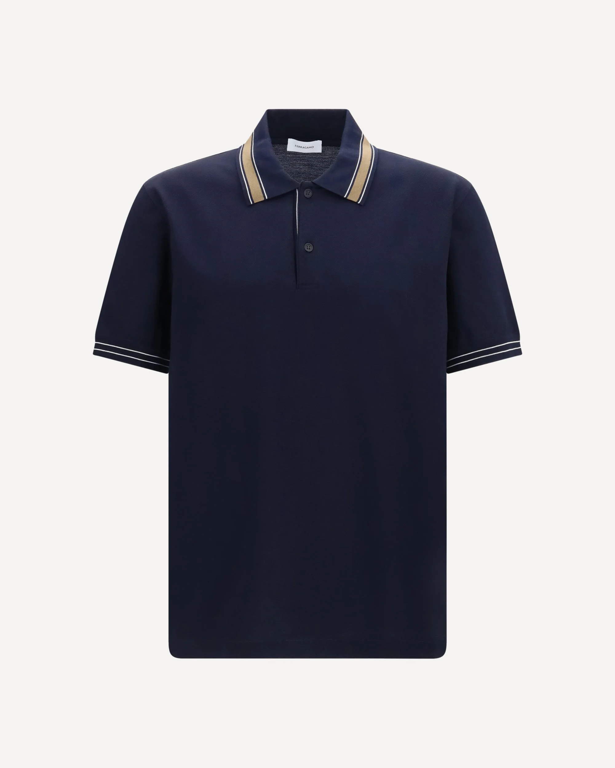 Cotton piqué Polo Shirt - 1