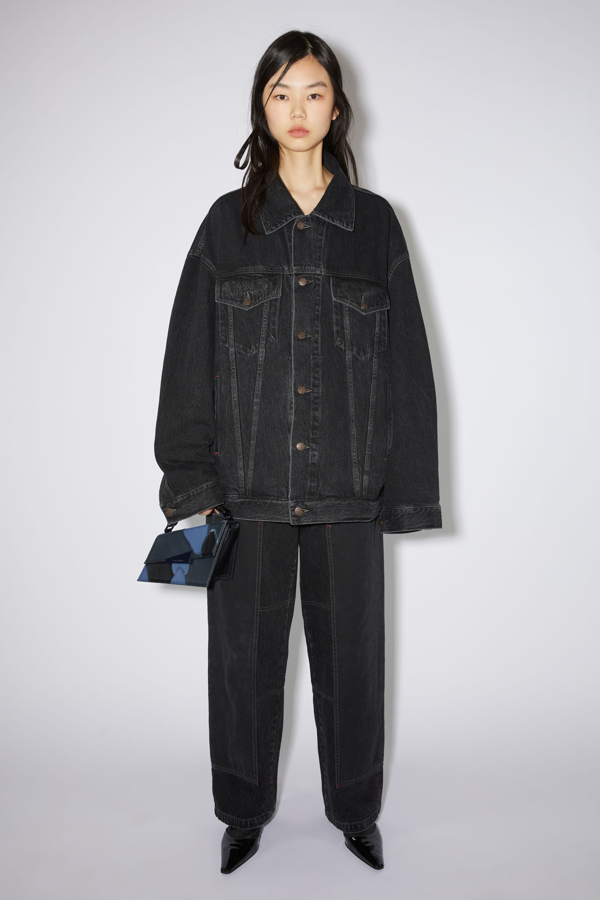 Denim jacket - Black - 3