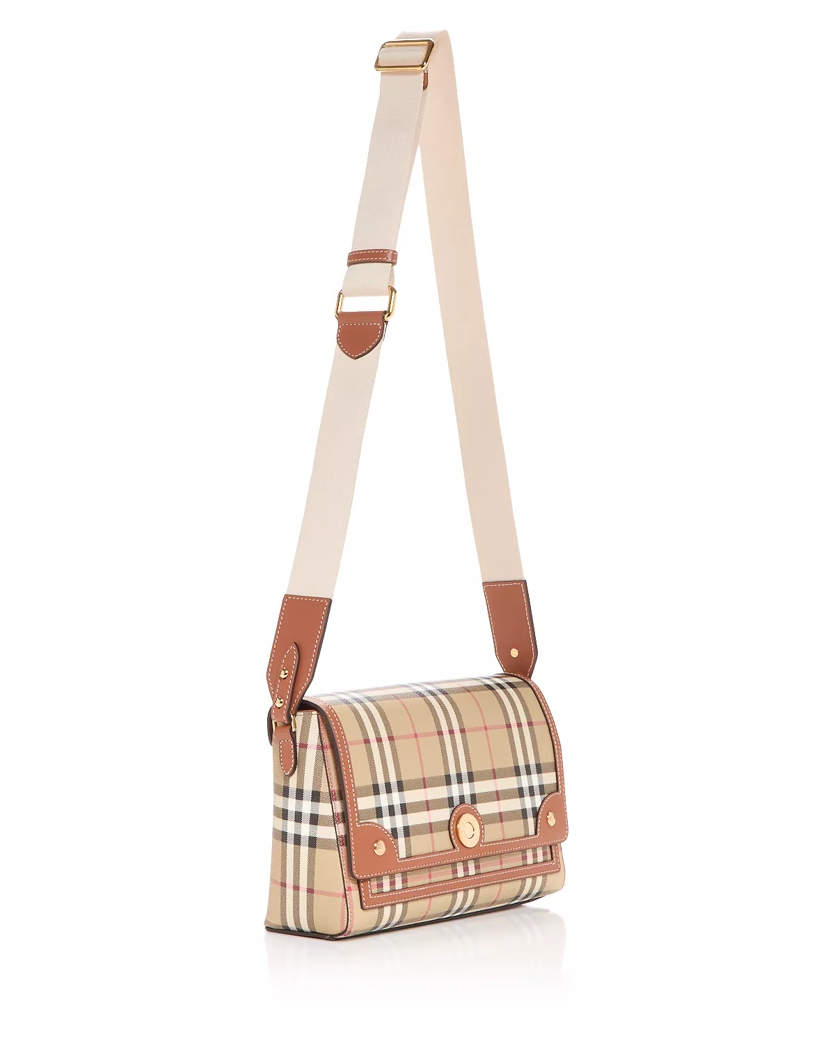 Note Check Shoulder Bag - 4
