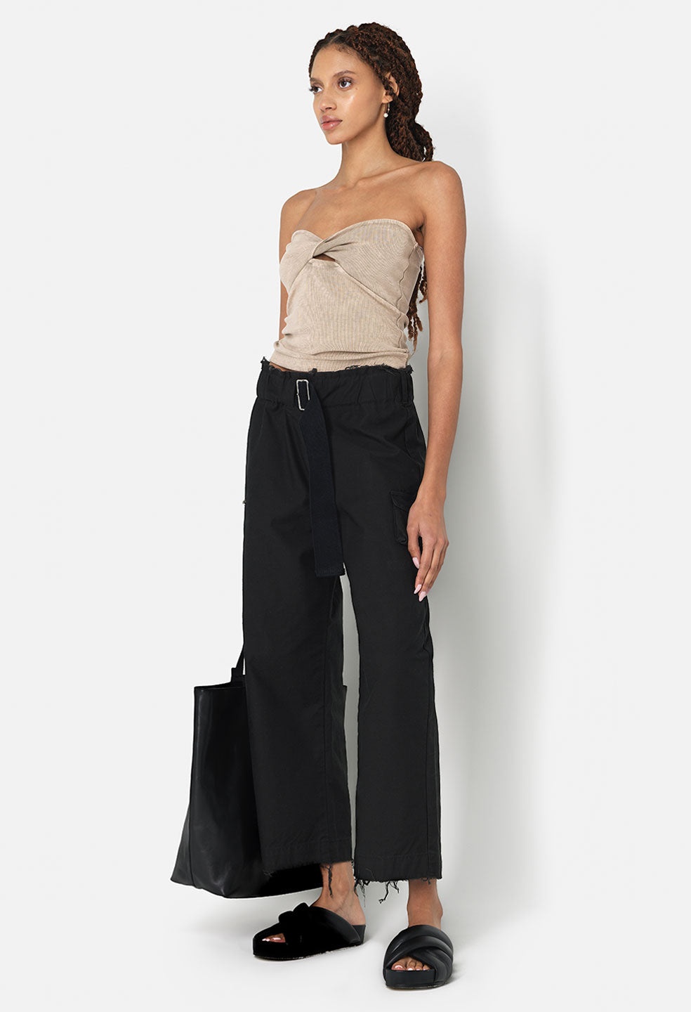 BELTED PANT - 3