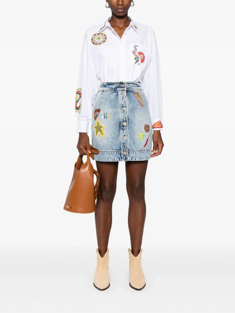 ALÉMAIS Jackpot Denim Skirt outlook