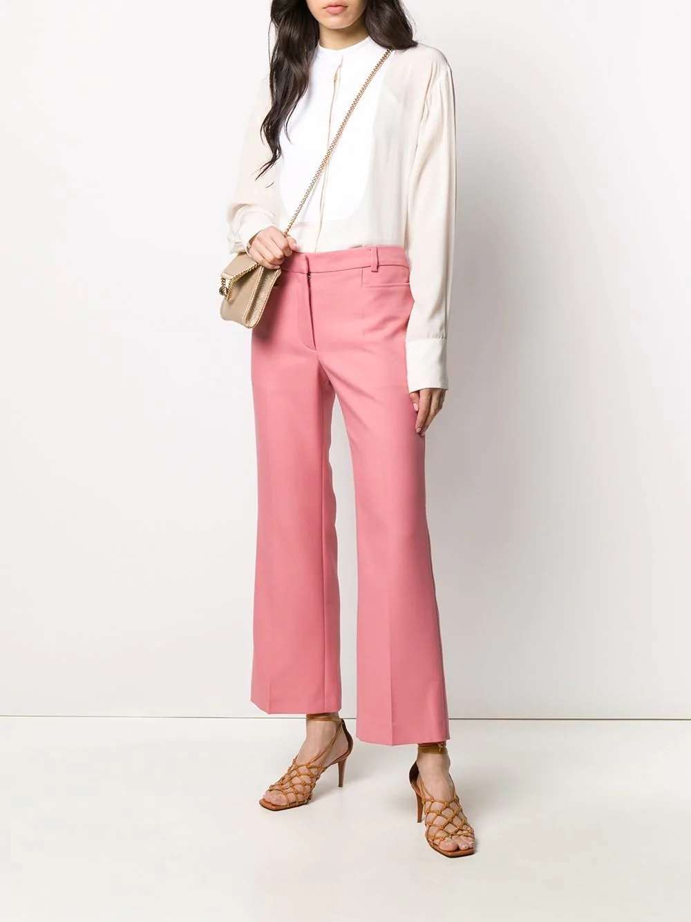 Carlie cropped tailored trousers - 2