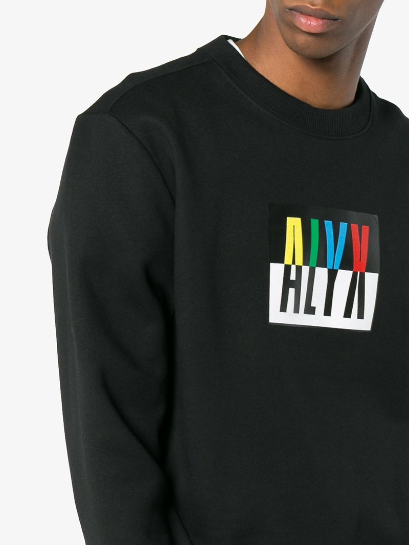 Logo crew neck sweatshirt 5